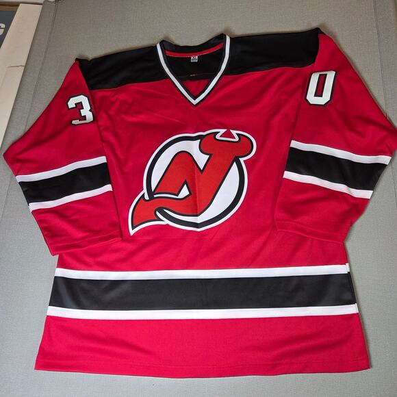 Martin Brodeur Signed Custom NJ Devils Jersey #30 XL JSA Certified Autograph - Picture 5 of 12